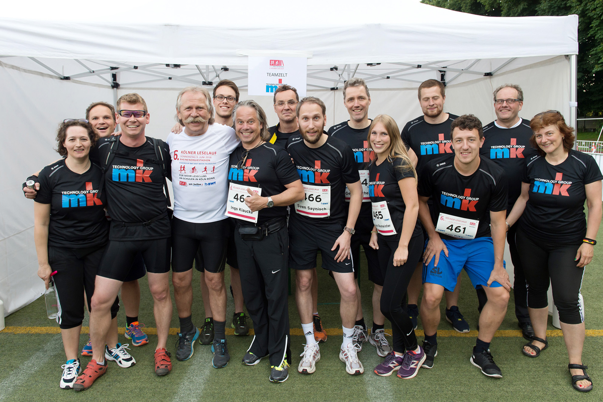 Leselauf 2017 Team mk