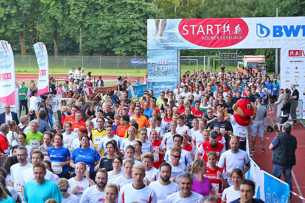 Leselauf 2017 Der Lauf